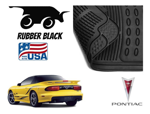 Tapetes Uso Rudo Pontiac Firebird 2000 Rubber Black Original Foto 4