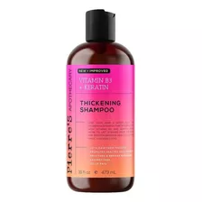  Pierre's Apothecary Shampoo Engrosador Vb3 Y Keratina 473 Ml