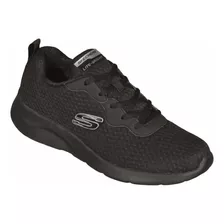 Tenis Skechers Negro Caballero Memory Foam Plus Premium A4