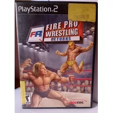 Fire Pro Wrestling Returns Videojuego Para Playstation 2