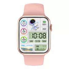 Smartwatch A Prova Dagua Compativel Xiaomi Samsung iPhone LG Cor Da Caixa Rose