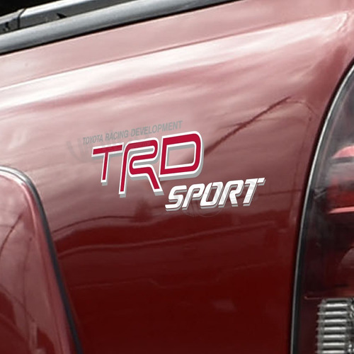 Par De Calcomanias, Stickers Toyota Trd Sport Tacoma Foto 2