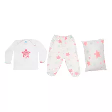 Pijama Brilla En La Oscuridad Rosa Baby Mink