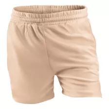 Short Moletom Masculino Multiuso, Academia, Lazer - Elástico