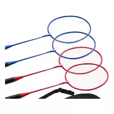 Set De 4 Raquetas De Badminton Zubi Sports
