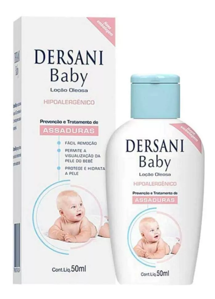 Dersani Baby Loção Oleosa Infantil 50ml C/ Nota Fiscal
