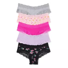 Pack X 5 Cacheteros De Encaje Victoria's Secret Lacie Cheeky