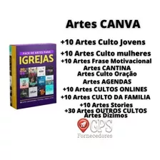 Artes Para Igrejas, 100% Editáveis Celular E No Computador