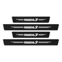4 Stickers Proteccin Para Estribos Mazda 3 Fibra De Carbono