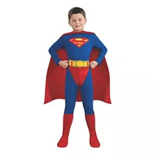 Disfraz De Rubie's Dc Comics Superman Para Niño, Mediano