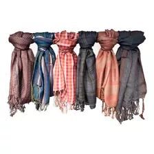 Pashmina Mayor Hombre Combo X6 Importadas India 