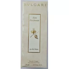 Perfume Eau Parfumee Au The Blanc Bvlgari X 75 Ml Original