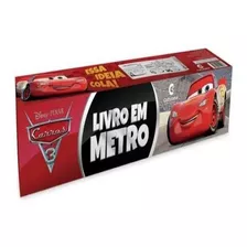 Livro Em Metro - Carros 3 - Para Colorir Auto Adesivo