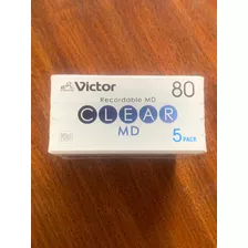 Victor Clear 80 Minspack 5 Minidiscsnuevo Sellado