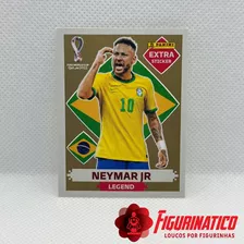 Legend Neymar Jr Ouro Gold Copa Do Mundo 2022