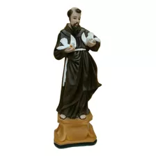 Imagem De São Francisco De Assis Em Gesso Tamanho 52cm