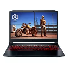 Notebook Gamer Acer An515-57-76va I7 8gb 512gb Ssd 15.6 W11 Cor Preto Com Detalhes Em Vermelho