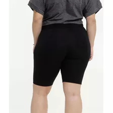 Bermuda Shorts Suplex Plus Size Cós Alto Grosso Do 40 Ao 56