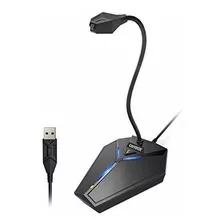 Usb Computer Microphone, Plug &play Desktop Omnidirectional