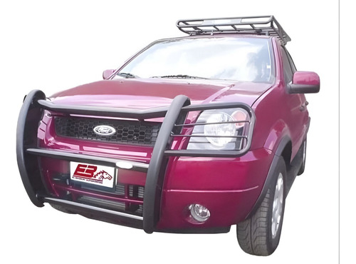 Burrera Cubrefaros Trainer Ford Ecosport 2003-2007 Negro Foto 2