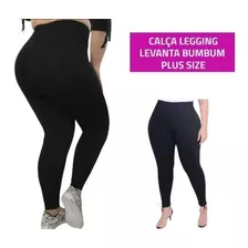 Calça Legging Feminina Moda Fitness Grossa Plus Size