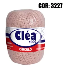 Linha Cléa Para Crochê 1000m Novelo Escolha A Cor