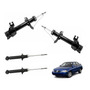 Kit 4 Amortiguadores Y 2 Bases  Nissan Sentra 2013