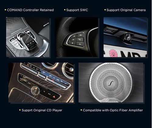 Mercedes Benz Clase C Glc 2015-2019 Carplay Android Pantalla Foto 9