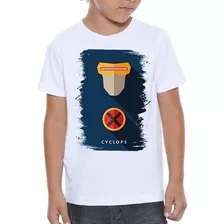 Camiseta Infantil Ciclope Scott Summers Xmen Filme #01