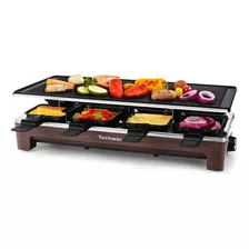 Parrilla De Mesa Raclette, Parrilla Interior Eléctrica Techw