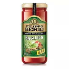 Molho De Tomate Basilico Com Manjericão Filippo Berio 340g