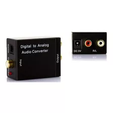 Convertidor Audio Digital Óptico A Análogo Sacar Audio De Tv