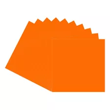 Vinilo Naranja Oracal 651, Paquete De 10 Hojas De Vinilo Adh