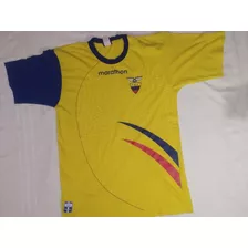 Camiseta Seleción Mundial Ecuador 2006 Original Marathon.