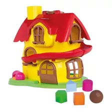 Brinquedo Infantil Casa Masha E O Urso Atividades - Cotiplás