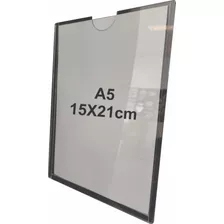 Display Para Fixação Na Parede A5 21x15cm Kit C/ 3 Pçs