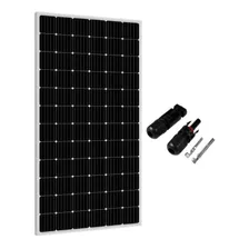 Placa Painel Energia Solar Poli 150w C/ Inmetro + 1 Par Mc4