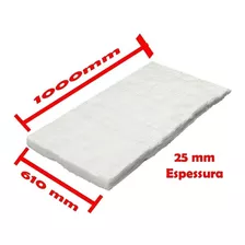 Manta Fibra Cerâmica 1000 X 610 X 25 Mm Isolar Fogão A Lenha