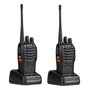 Kit 4 Radios Porttil Uhf, 5w De Potencia, Scrambler De Voz