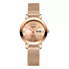 Reloj Para Mujer Que Brilla En La Oscuridad, Impermeable, No