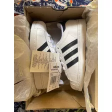 Tenis adidas Superstars C Kids Blanco Talla 12k