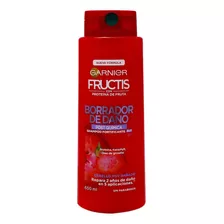 2 Pzs Garnier Post Quimica Shampoo 2 En 1 Borrador De Daño F