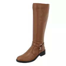 Bota Montaria Em Couro Cano Longo Lançamento Tellini Store