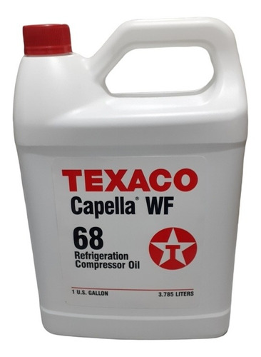 Aceite Mineral Texaco 68 Compresor Refrigeración Aire Galon