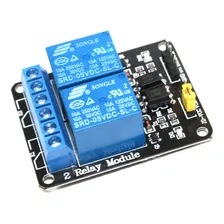 Módulo Relé 2 Canais 10a Para Arduino