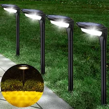 Luces Solares Para Jardín Jsot, 150 Lúmenes, Brillantes, Par