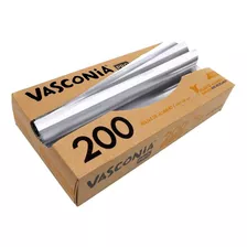 Aluminio Vasconia Hojas De Papel Aluminio 30x27cm ( 200pzs )