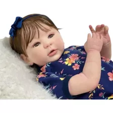 Bebê Reborn Menina Realista Princesa Luxo Realista