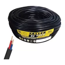 Cable Tipo Taller Alargue 2x 1mm Tpr Rollo 100m Kalop