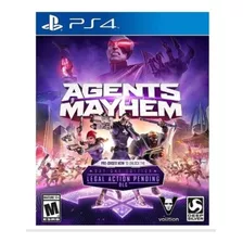 Agents Of Mayhem Ps4 Nuevo Fisico Sellado. Envio Gratis!.